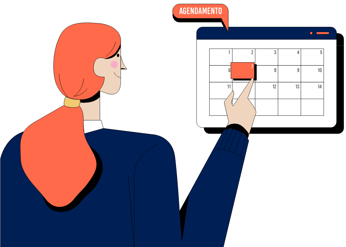 Scheduling illustration